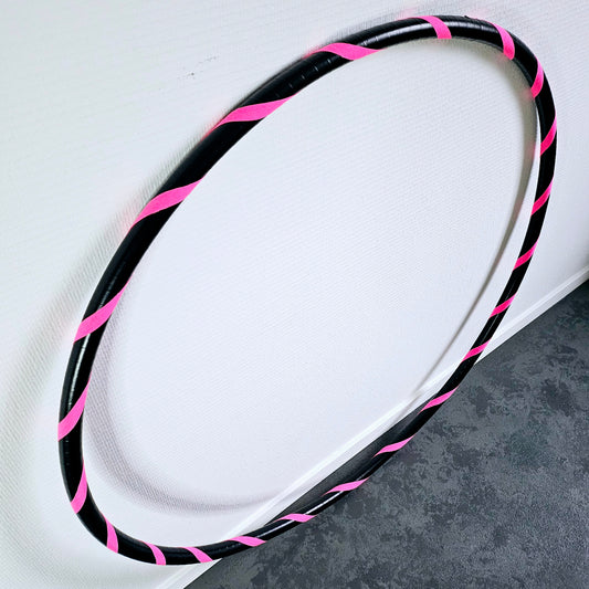 Hoelahoep Zwart/Roze UV