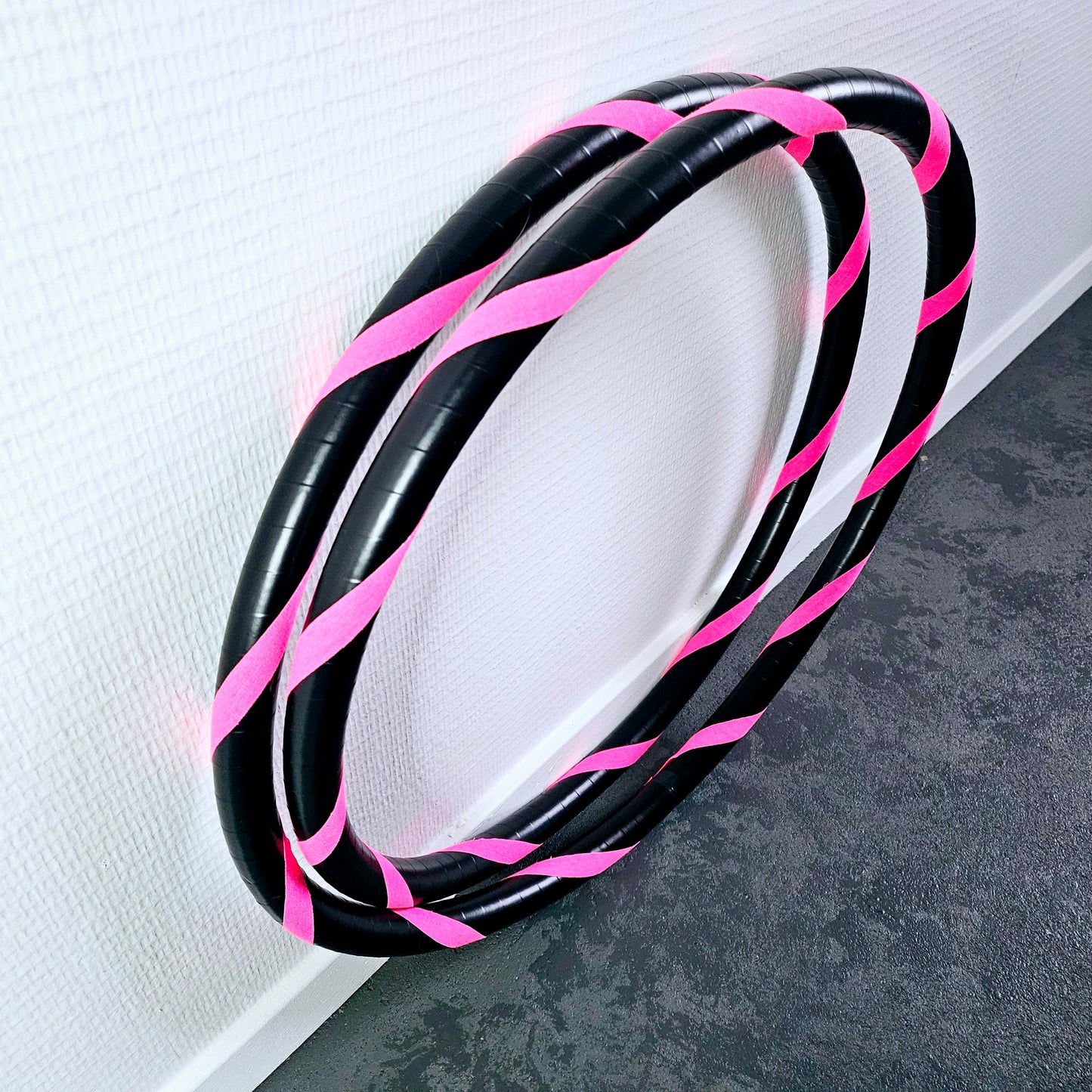 Hoelahoep Zwart/Roze UV