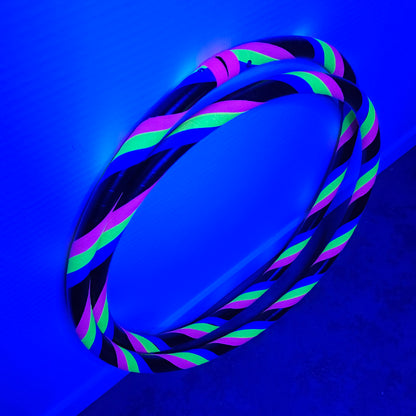 Hoelahoep Rainbow Zwart