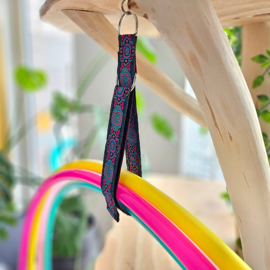 Hoepel Hangie Bohemian Pink